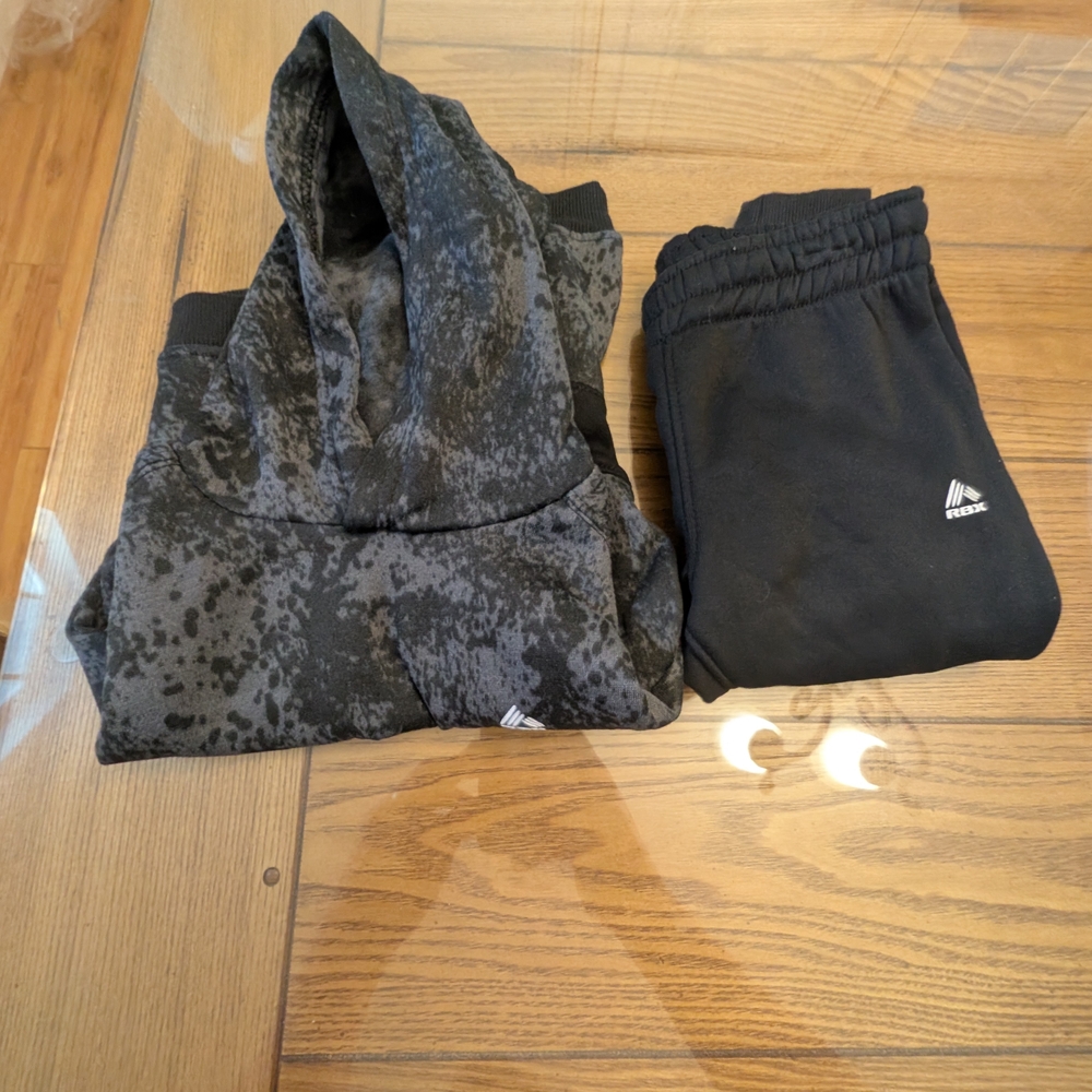 RBX Active Boys Sweatsuit Set - 2 Piece Fleece Kids Size 24 Months
